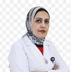 صورة طبيب تجريبية داخل بطاقة العيادة